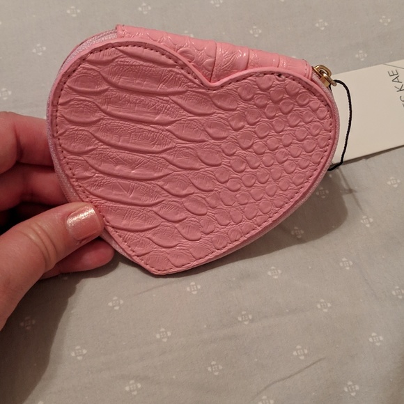 *Last Chance* Jules Kae Keychain - Pink Heart - Picture 6 of 7